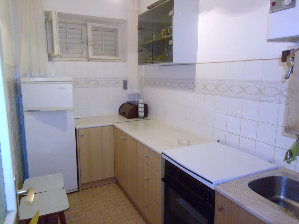 סטארה נובליה Apartments Kreso 5 Meters From The Beach With See View Shadow And Parking Place חדר תמונה